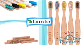 Деревянная зубная щетка „Birste” для детей.