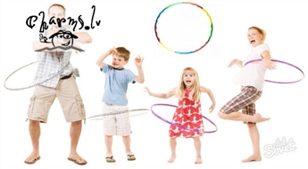 Проведи время весело и эффективно для здоровье с HULA HOOP для всей семьи