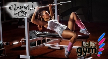 Спорт клуб Baltic Gym: 2-x месячный или годовой абонемент без ограничений по времени