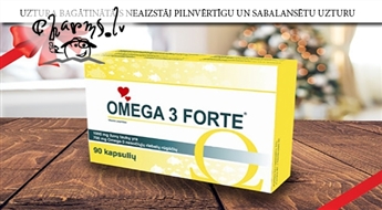 FARMAX: Omega 3 Forte 90 капсул для курса до 3-х месяцев