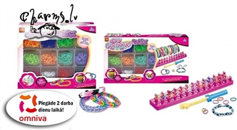 Izveido pats savu rokasprādzi, Loom Bands komplekti