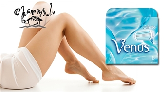 Для безупречно гладкой кожи: лезвия GILLETTE VENUS для женщин (4 кассеты)