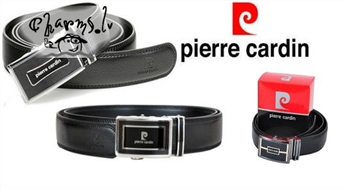 100% кожанные мужские ремни Pierre Cardin