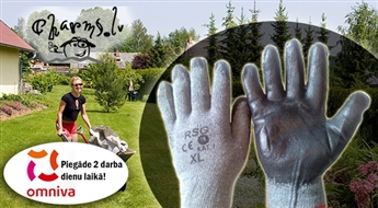 12 pāri Darba cimdi rūdens darbiem