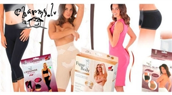 Koriģējoša un savelkoša sieviešu veļa Figur Body - ideālas figūras sasniegšanai!