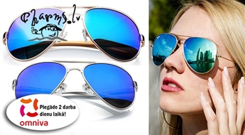 Поляризованные солнечные очки-авиаторы разных цветов