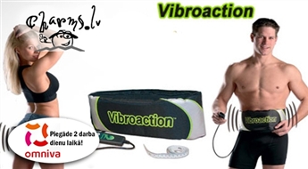 Ideālai figūrai un svaram: VibroAction™ vibromasāžas josta