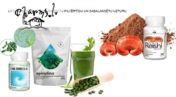 Dabas līdzekļi veselībai un imunitātei! Hlorella, reiši vai spirulīna