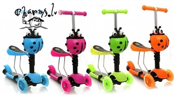 Scooter / Бегунок божья коровка (разные цвета)