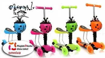Scooter / Бегунок божья коровка (разные цвета)