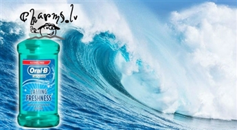 Антибактериальная жидкость для полоскания рта Oral-B Complete Lasting Freshness 500мл