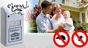 Электрический отпугиватель насекомых и грызунов Riddex Digital Pest Repellent: актуален в любое время года