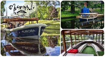 1-ч поездка на кораблике - панорамный рейс Старого города по Даугаве и каналу