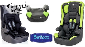 BETICCO EQUINOX auto sēdeklis bērniem (9-36 kg) no 9 mēn. līdz 12 g. vecumam