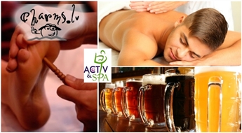 ACTIV&SPA: Эксклюзивное предложение для мужчин– СПА ритуал Сила Герцога с пивным лосьеном  для всего тела