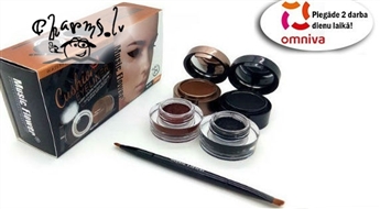 Гелевая подводка для глаз и бровей 2 в 1 Miss Five Cushion Eyeliner