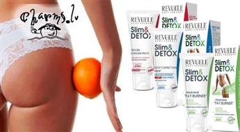 Эффективный крем от целлюлита и для похудения Revuele Slim & Detox