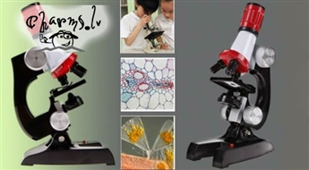 Izglītojošām rotaļām! Bioloģiskais mikroskops bērniem