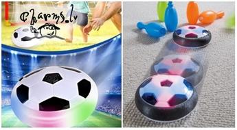 Peldošā futbola bumba - gaisa futbols