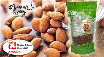 Lobītas Kalifornijas mandeles 500 g