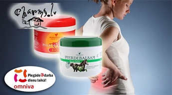 Согревающий или освежающий бальзам для тела Herbamedicus Pferdebalsam