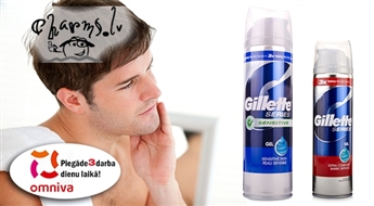 Гель для бритья GILLETTE Series Gel Sensitive Skin или Extra Comfort (200мл)