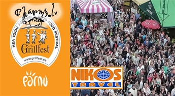 Nikos Travel: Grilfest festivāls Pērnavā un Akvaparka apmeklēšana! 11.06.2016.