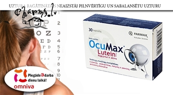 FARMAX: OcuMax Lutein N30 perfektai redzei (30 kapsulas)
