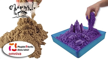 Кинетический песок D.I.Y + фигурки 600 g!