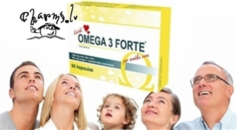 FARMAX: Omega 3 Forte 90 капсул для курса до 3-х месяцев