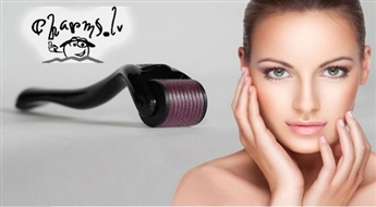 Mezorolleris DERMA ROLLER (540 adatiņas) sejas un ķermeņa ādai.