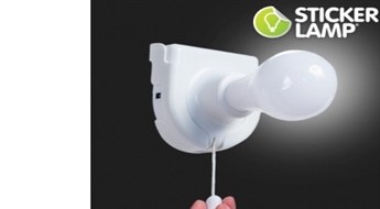 Электрическая Лампочка на Батарейках Sticker Lamp -85%