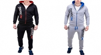 Удобный мужской спортивный костюм Ombre -50%