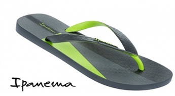 Līdz 48 izmēram! Stilīga dizaina pludmales čības ar pinumu Ipanema garā jauniem vīriešiem -50%