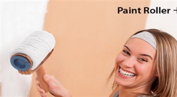 Neaizvietojams palīgs remontā - fantastisks, uzpildāms rullītis krāsošanai Paint Roller+ -65%