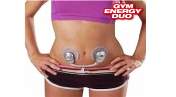 Iegūstiet savu sapņu ķermeni! Efektīvs muskuļu elektrostimulators Gym Energy Duo -60%