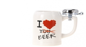 Кружка I Love Beer со Звонком -62%