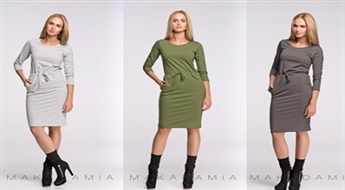Apburoša ikdienas kleita Makadamia -50%