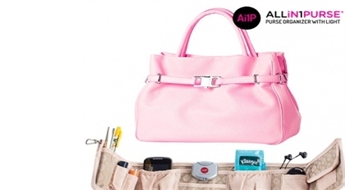Органайзер для Сумки с Подсветкой All in 1 Purse -53%