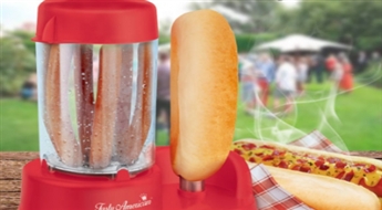 Mājas gatavoti hotdogi! Ierīce hotdogu pagatavošanai Tasty American -51%
