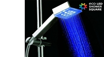 Душевая Лейка Squared Eco с LED Лампами -66%