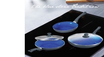Набор Керамических Сковород Blue Stone Pan (5 Предметов) -63%