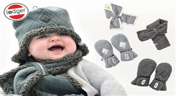 Мягкие детские шарфики LODGER MUFFLER и теплые рукавички LODGER MITTEN (0-12 мес.)