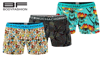 Мужские трусы-боксеры голландский бренда MUCHACHOMALO с ярким принтом (разм. S-XXL) 