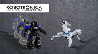 Роботы с пультом управления JUGUETRONICA ROBOTRON MINI и ALIENBOT 