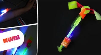 Летающий LED чудо-вертолет. Забава для Вашего ребенка! -50%