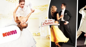 Deju kursi pāriem: Sagatavošanās izlaiduma vai kāzu dejām. Valsis, Tango vai Latino - 5 nodarbības 2 personām! -50%
