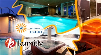 SPA apmeklējums Siguldas SPA viesnīca "Ezeri" - pirts, baseini, āra džakuzi u.c.