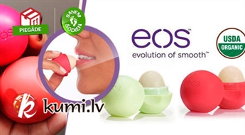 95% organiskie EOS lūpu balzāmi parocīgā iepakojumā