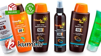 Saules aizsargkrēmi "CHIC Sunscreen" bērniem un pieaugušajiem, vai gēls Aloe vera  ādas kopšanai pēc sauļošanās